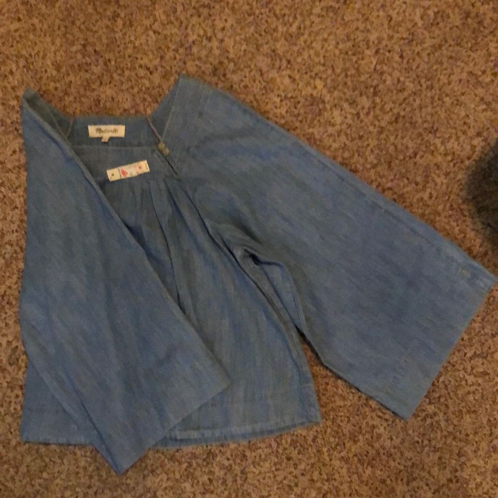 denim top